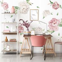 Naklejki Pastelowe Piwonie DK280