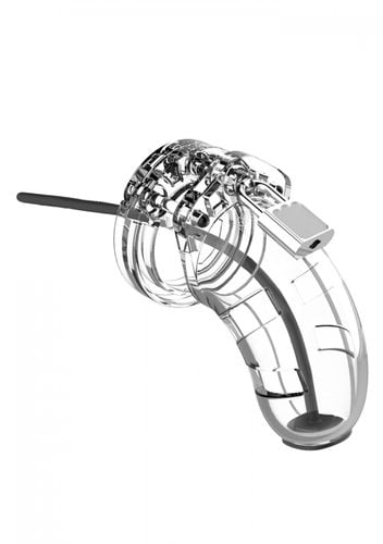 model 15   chastity   3.5   cock cage   transparent na Arena.pl