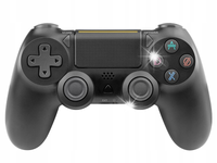KONTROLER BEZPRZEWODOWY PAD DO PS4 PRZEWODOWY PAD DO PC PS3 CZARNY