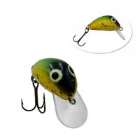 WOBLER PŁYWAJĄCY RĘCZNIE ROBIONY 2,5 cm/1,5 g PL