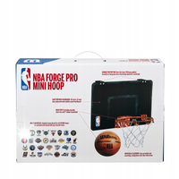 WILSON NBA FORGE MINI HOOP TABLICA DO KOSZYKÓWKI NA DRZWI + mini PIŁKA