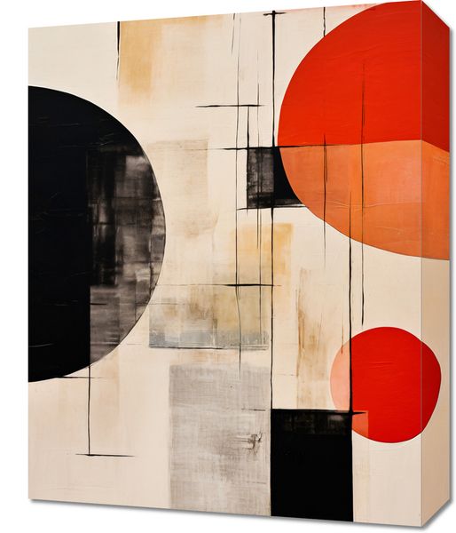 Obraz 40x50cm Abstrakcyjna Symetria zdjęcie 1