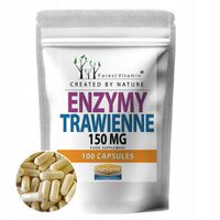 ENZYMY TRAWIENNE COMPLEX DIGEZYME 100 kaps LAKTAZA MOCNE