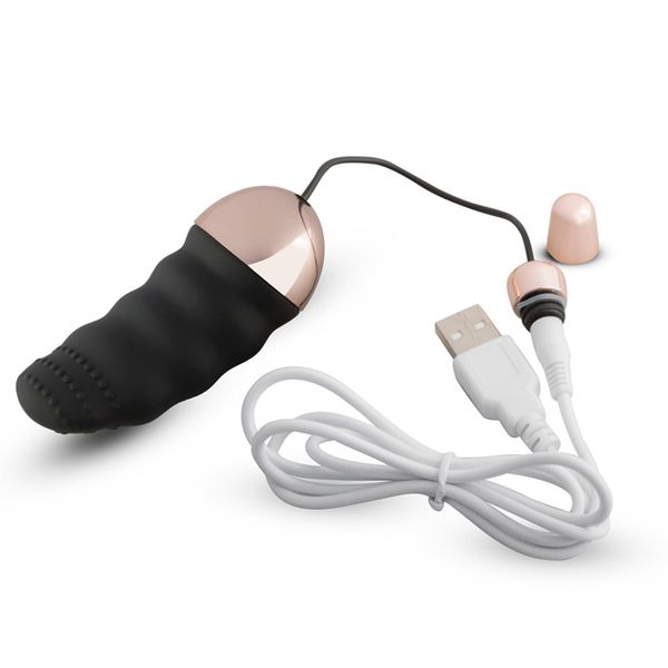 Teazers Ribbed Vibrating Egg With Remote Control zdjęcie 9
