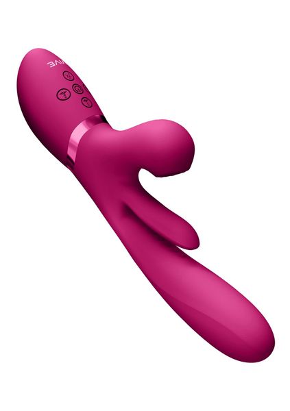 Kura - Thrusting G-Spot Vibrator with Flapping Tongue zdjęcie 4