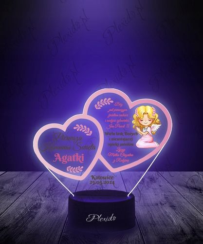 Pamiątka Pierwszej Komunii Świętej Lampka Nocna Dla Dziewczynki na Arena.pl