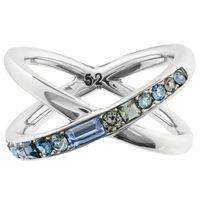 Biżuteria ADORE 5448697. Pierścionek, Kolor szary. Kobieta.