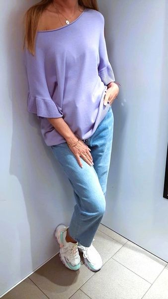 COCOMORE Bluzka Sweter z Falbanką Żółty zdjęcie 12