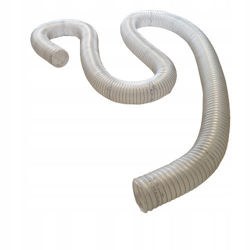Wąż poliuretanowy do odciągu trocin pyłów fi 60 Antystatyczny trudnopalny na Arena.pl