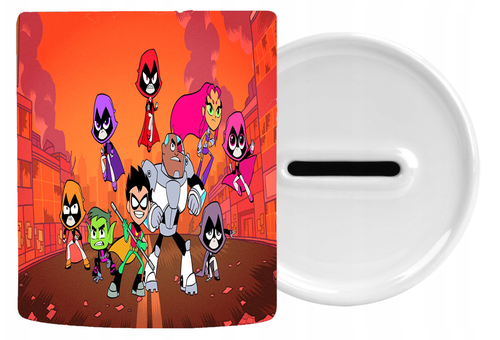 Skarbonka Ceramiczna Młodzi Tytani na Arena.pl