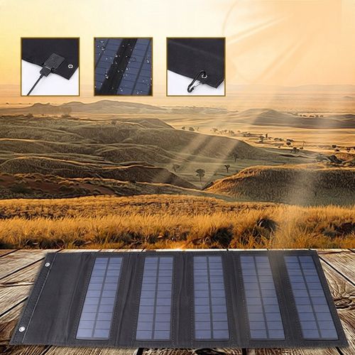 Przenośny Panel Solarny Na Plecy 5V10W 2x USB na Arena.pl