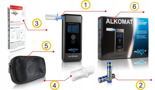 Alkomat elektrochemiczny Pro X-5+ na Arena.pl