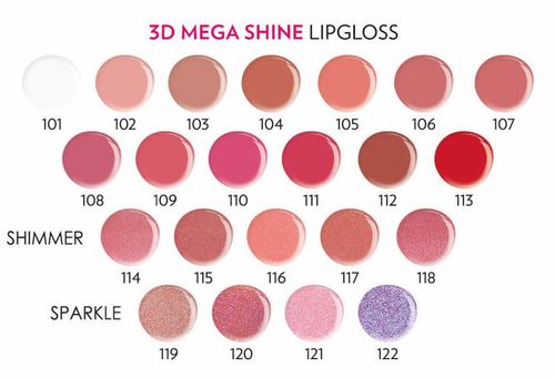 Golden Rose 3D MEGA SHINE Błyszczyk do ust 110 na Arena.pl