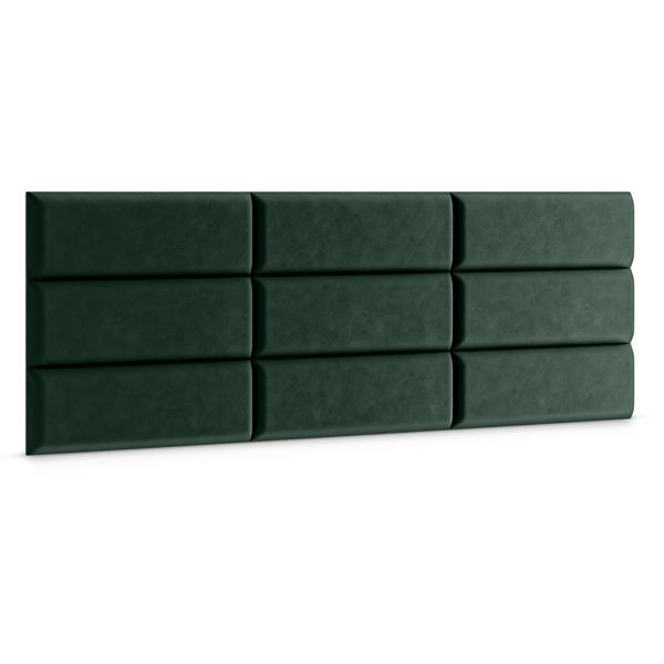 PANELE TAPICEROWANE ŚCIENNE WEZGŁOWIE 3D 50cm x 15cm zdjęcie 2
