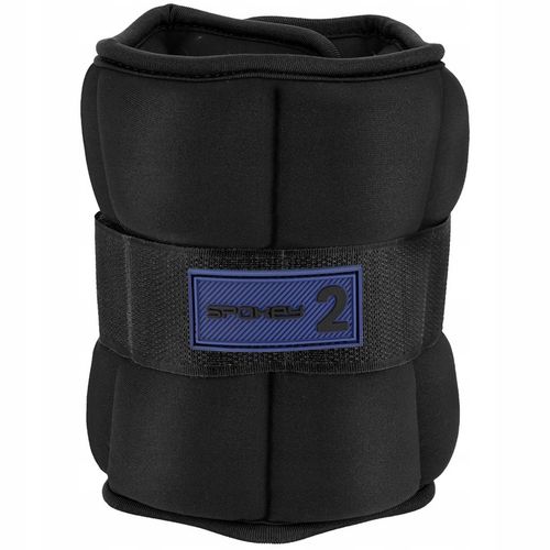 Obciążenia na rzep na przeguby nogi ręce ciężarki 2x 2kg neoprenowe na Arena.pl