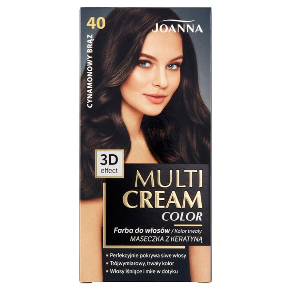 JOANNA MULTI CREAM Farba 40 Cynamonowy brąz zdjęcie 1