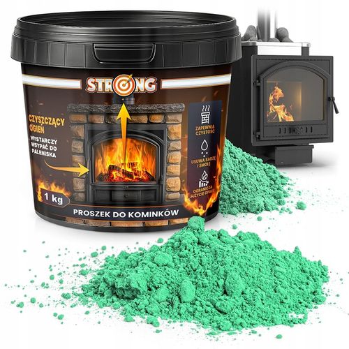 PREPARAT DO USUWANIA SADZY I SMOŁY W KOMINACH CZYSZCZĄCY OGIEŃ STRONG na Arena.pl