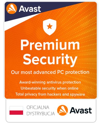 avast Premium Security 10PC / 3 lata na Arena.pl