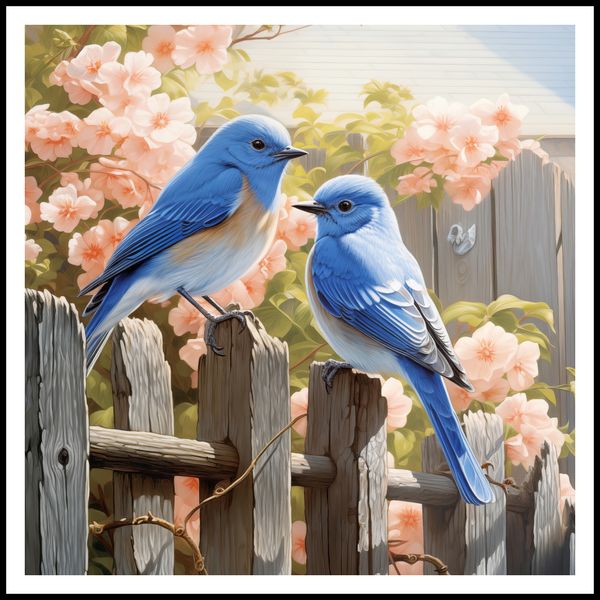 Plakat 90x90cm Wiosna u Bram zdjęcie 3