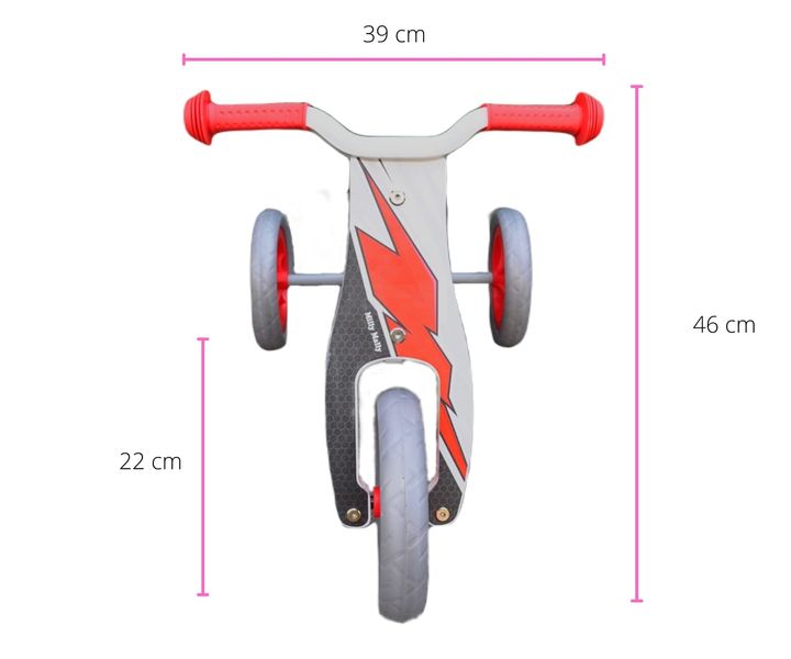 MILLY MALLY Pojazd 2w1 Look Racing zdjęcie 3