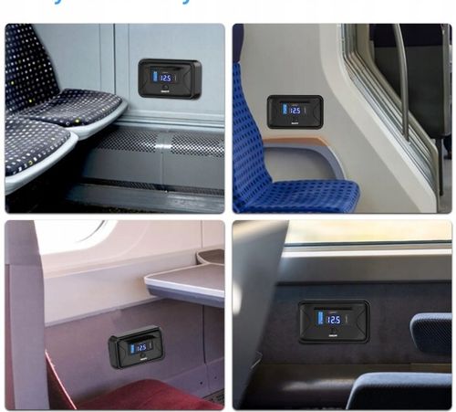 Gniazdo samochodowe montażowe 12V 24V USB 2xPD QC3.0 ON OFF WOLTOMIERZ 90W na Arena.pl