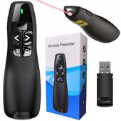WSKAŹNIK PREZENTER LASEROWY PILOT BEZPRZEWODOWY DO PREZENTACJI LASER USB