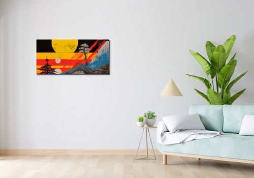 Obraz 90x40cm Górska Przemiana na Arena.pl