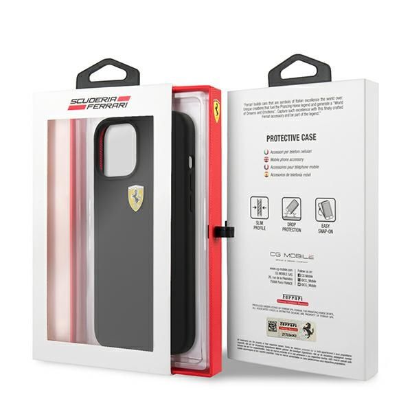Etui Ferrari do iPhone 12 Pro Max, Czarny zdjęcie 9