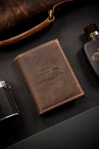 klasyczny, duży portfel męski ze skóry naturalnej - always wild na Arena.pl
