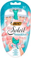 Bic Maszynka do golenia Miss Soleil 3 Sensitive Aqua Colours 1op.-3szt