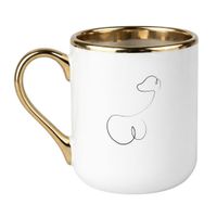 Elegant Biało-Złoty 330 ml