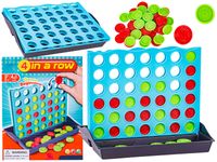 DLA DZIECI GRA LOGICZNA Z PLANSZĄ I ŻETONAMI