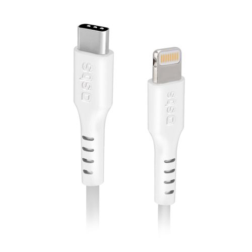 Kabel przewód USB-C - iPhone Lightning 2m - biały na Arena.pl