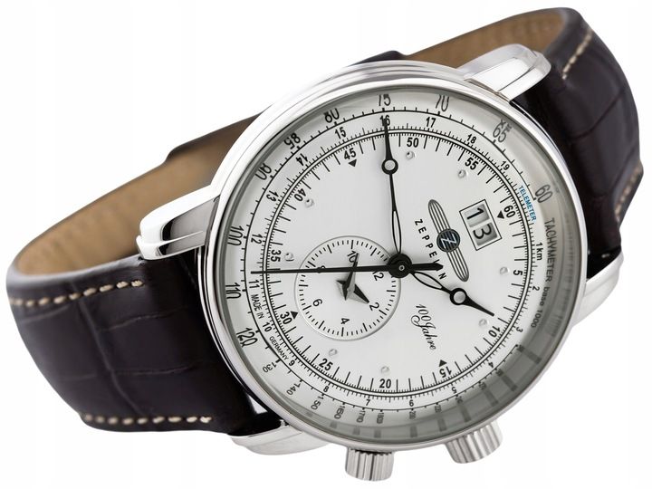 MĘSKI ZEGAREK ZEPPELIN 7640-1 100 YAHRE ORYGINALNY zdjęcie 4
