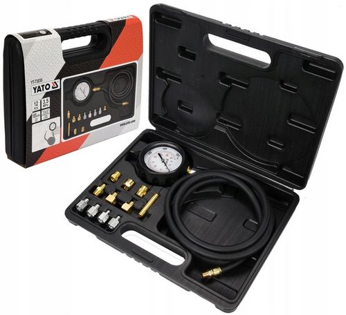 YATO YT-73030 TESTER CIŚNIENIA OLEJU MIERNIK 12 EL YATO 0-500 psi 0-35 BAR na Arena.pl