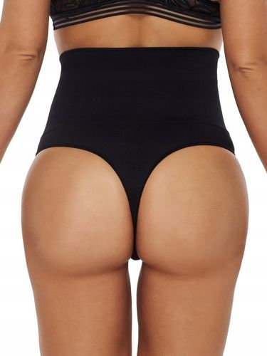 Stringi Majtki Damskie Wyszczuplające KORYGUJĄCE modelujące WYSOKIM STANEM na Arena.pl