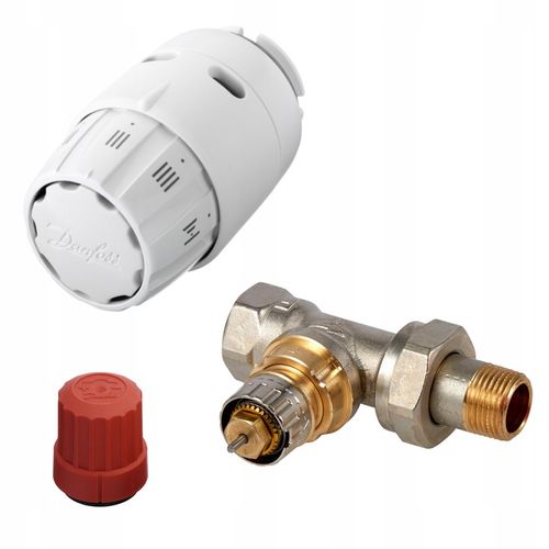Danfoss zestaw termostatyczny PROSTY RA-N 3/8” DN10 + RAS-C2 na Arena.pl
