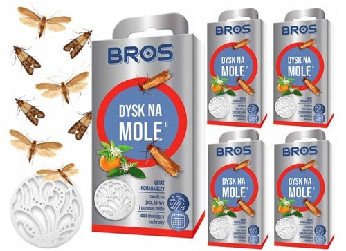 BROS - dysk na mole kwiat pomarańczy - 5 szt. na Arena.pl