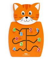 VIGA Drewniana Zabawka cienna