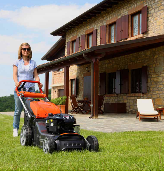OLEO MAC MAX 53 TK ALLROAD PRO ALU PROFESJONALNA KOSIARKA SPALINOWA DO TRAWY ALUMINIOWA Z NAPĘDEM 6.5KM 2400m2 KLASA PREMIUM 66069151E5 - OFICJALNY DYSTRYBUTOR - AUTORYZOWANY DEALER OLEO-MAC zdjęcie 8
