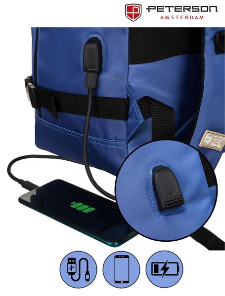 plecak ptn app-6684 blue zdjęcie 10