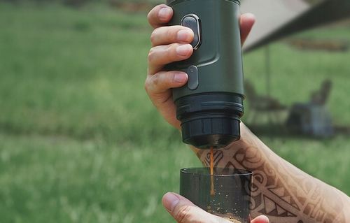 Przenośny Ekspres Do Kawy Hibrew H4b Gn Z Akumulatorem 3w1 15bar 60ml Etui na Arena.pl