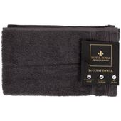 Ręcznik dla gości mały bawełniany 550 g/m2 30x50 cm antracytowy - 2 szt.