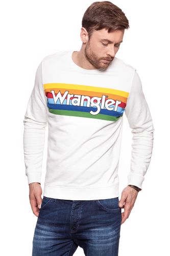 WRANGLER RAINBOW SWEAT OFFWHITE W6528HP02 M na Arena.pl