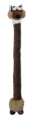 Zabawka pluszowa dla psa długi lis z piszczałką 66cm
