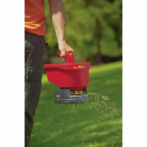 Siewnik uniwersalny 3L ROZRZUTNIK RĘCZNY nawozu TRAWY nasion AUTOMATYCZNY na Arena.pl