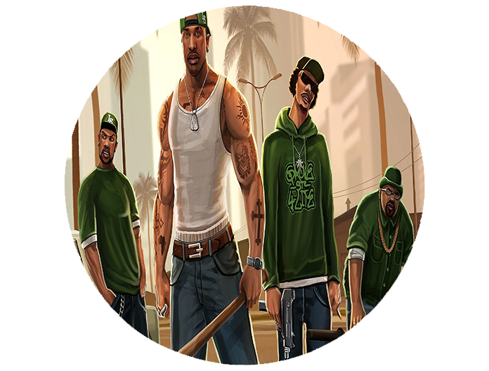 Podkładka pod myszkę GTA zdjęcie 2