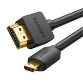 Kabel UGREEN HD127 micro HDMI - HDMI 4K 3m DO TV i Laptopa