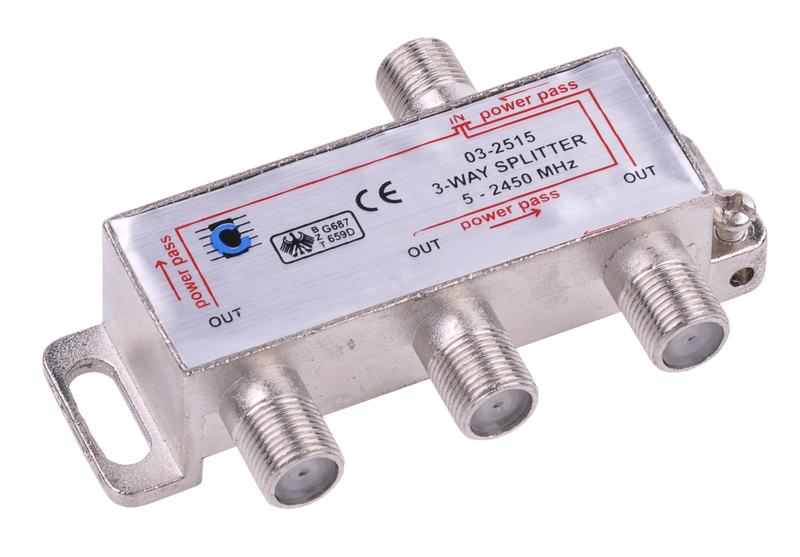ZLA0636 Splitter 3way 5-2450MHz zdjęcie 1