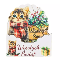 flower box świąteczny pudełko prezentowe mikołajki boże narodzenie